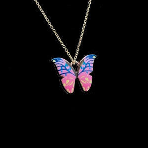 Butterfly Charm, Gold Plated, Sku#M3195