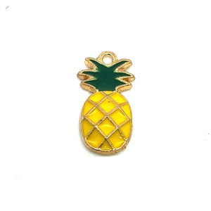 Pineapple Charm, Gold Plated, Sku#M3205