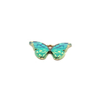 Butterfly Charm, Gold Plated, Sku#M3194