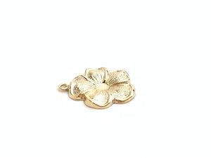 14k Gold Filled Flower Drop Sku#400C48R