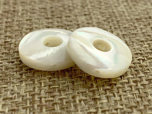 Mother of Pearl Donut Beads Sku#M557