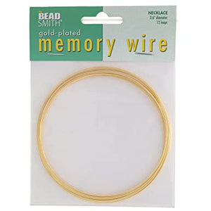 Memory Wire Gold Plated/Silver Plated Asst.