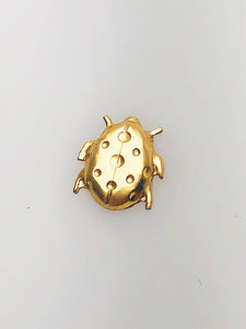 14K Gold Fill Ladybug Charm, 8.8x9.7mm, Made in USA - 53