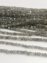 HALF OFF SALE - Labradorite Gemstone Beads, Full Strand, Semi Precious Gemstone, 13"