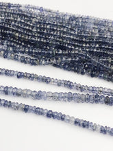 HALF OFF SALE - Iolite Gemstone Beads, Full Strand, Semi Precious Gemstone, 13"