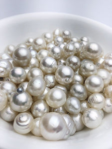 10-19mm White South Sea Loose Pearls, Drops, 10mm - 19mm, AAA/AA Quality