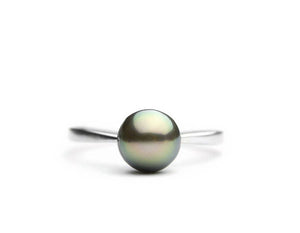 Sterling Silver Pearl Ring Setting SR11 Setting only. No pearl included.
