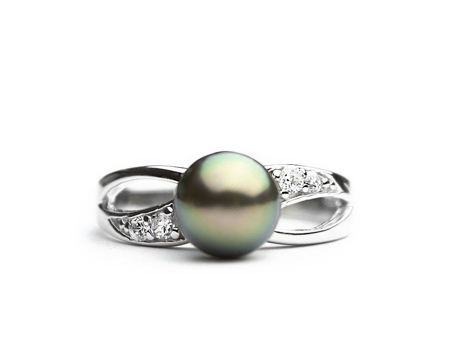 Sterling Silver Pearl Ring Setting SR07 Setting only. No pearl included.