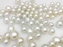Silver South Sea, Top Quality, AAA1 Button, 11mm to 18mm Loose Pearls (195)