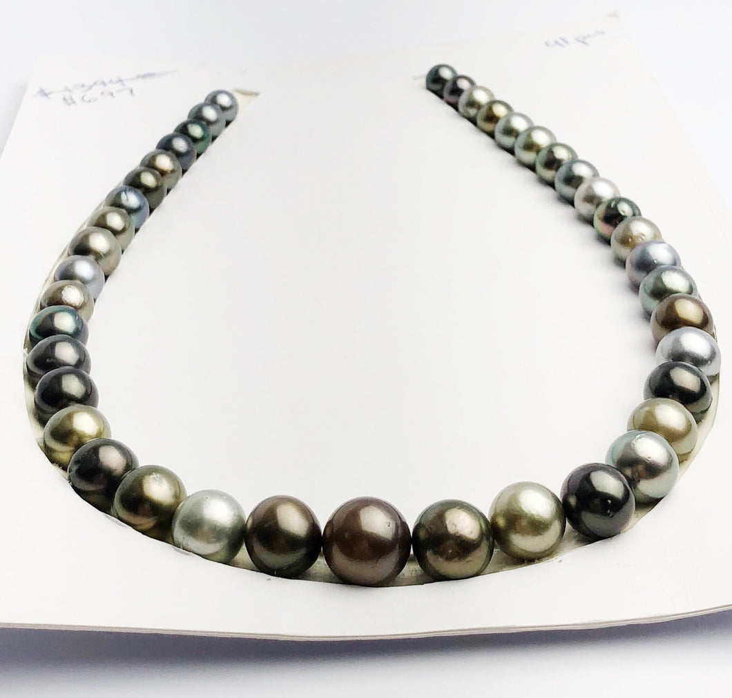 Loose Tahitian Pearls Set, Multicolor, Wholesale - Only 17 dollars per pearl - AA Quality (242)