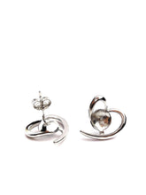 Sterling Silver Pearl Earring Settings - SE46. Setting only. No pearls included.