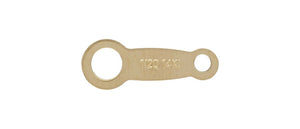 Japanese Quality Tag, 14k gold filled. Made in USA. #4003780J