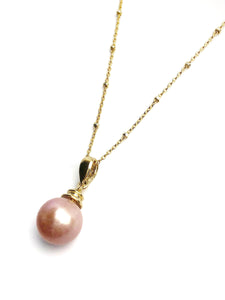 Pearl Pendant Setting - 14K Yellow Gold, Rose Gold, White Gold - Setting only. No pearl included. Z-563.