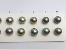9mm Tahitian Pearls Round, AA, Loose Matched Pairs 9mm (589)