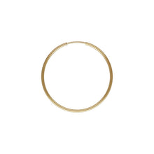 1.25x30mm Endless Hoop, 14k gold filled. Made in USA. #4011730