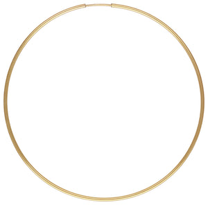 1.25x65mm Endless Hoop, 14k gold filled. Made in USA. #4011765