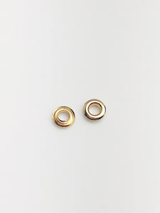 14K Gold 2.0mm Bead Grommet with 1.5mm Hole