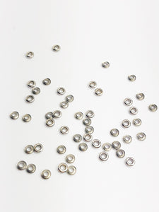 Sterling Silver 3.0mm Bead Grommet with 2.7mm Hole