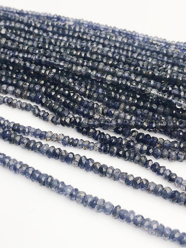 HALF OFF SALE - Lapis Gemstone Beads, Full Strand, Semi Precious Gemstone, 13