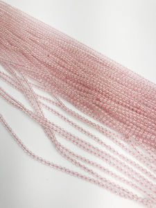 HALF OFF SALE - Rose Quartz Gemstone Beads, Full Strand, Semi Precious Gemstone, 13"
