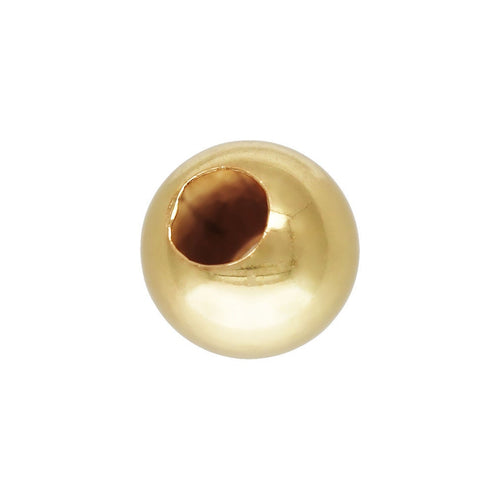 3.0mm Bead 1.3mm Hole, 14k gold filled. #40047301
