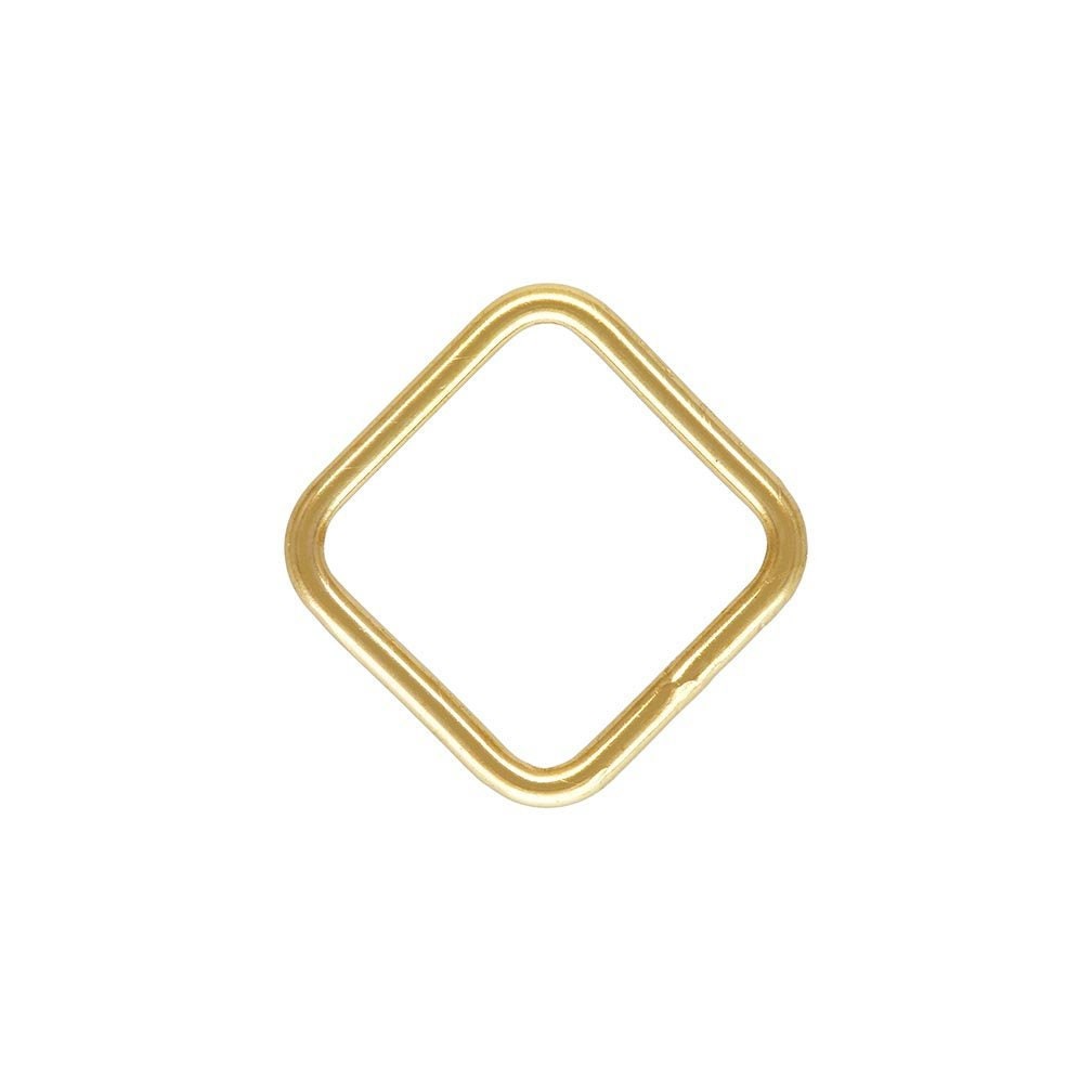 Square Jump Ring (.81x8.0x8.0mm) CL,  14k gold filled. Made in USA. #4004487SQC