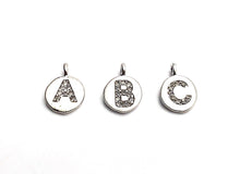 Sterling Silver Alphabet Charms