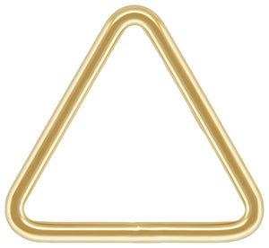 Triangle .035x.394" (0.89x10.0mm), 14k gold filled. Made in USA. #4004420TRC