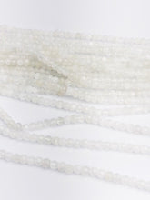 HALF OFF SALE - White Moonstone Gemstone Beads, Full Strand, Semi Precious Gemstone, 13"