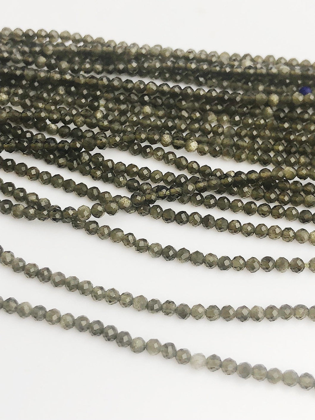 HALF OFF SALE - Cats Eye Gemstone Beads, Full Strand, Semi Precious Gemstone, 13
