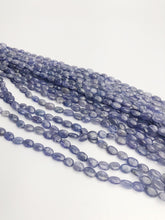 HALF OFF SALE - Tanzanite Gemstone Beads, Full Strand, Semi Precious Gemstone, 13"