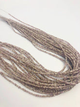 Pink Lavender Diamond Chip Gemstone Beads, All Natural Color, Full Strand, 15"