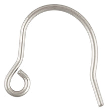 Ear Wire .028" (0.71mm), Sterling Silver. Made in USA. #5006405