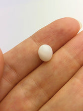 Tridacna White Clam Pearl Loose 8.59mm x 7.24mm No. 34
