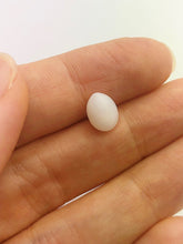 Tridacna White Clam Pearl Loose 9.34mm x 7.02mm No. 49