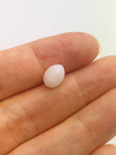 Tridacna White Clam Pearl Loose 9.34mm x 7.02mm No. 49