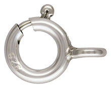 7mm Spring Ring Light w/ Closed Ring, Sterling Silver. Made in USA. #5002470CL