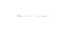 18"  Hammered Cable Chain (1.3mm), Sterling Silver. #501217018F