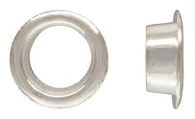 3.0mm OD Bead Grommet 2.7mm Hole, Sterling Silver. Made in USA. #5003743