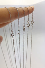 Sterling Silver Rhodium Rope Chain (S009R)