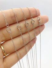 Sterling Silver Rhodium Rope Chain (S009R)