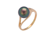 14K Gold Pearl Ring Setting  (TR-021)