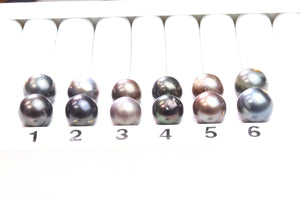 Paired Tahitian Pearl Matched Sets (12-14mm), Pick Your Pearls! (PLP019)