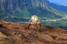 14K Gold Pearl Ring Setting  (JPR-021)