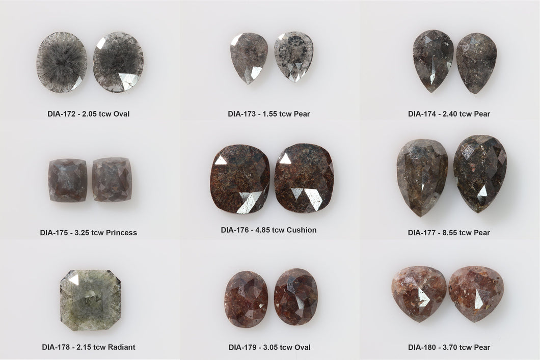 Natural Diamonds, Choose  (DIA-172 to 180)