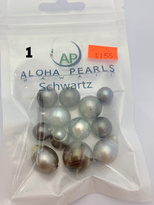 Tahitian Pearl Bags 9,12,14,15,pc (943)