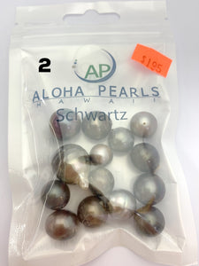 Tahitian Pearl Bags 9,12,14,15,pc (943)