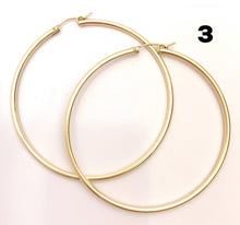 14k Gold Filled Euro Wire Hoop Earrings