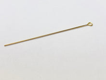 Head pin, 14k gold filled, Head pin 027 “X2” 22 gauge, 327-2.00(14KGF)