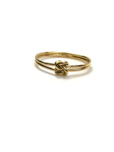 14KGF double knot ring , 14K gold filled , Sku # 405K2R7